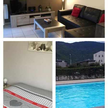 Apartmán L Edelweiss Et Sa Piscine Albertville Exteriér fotografie